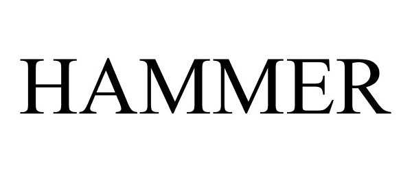 Trademark Logo HAMMER