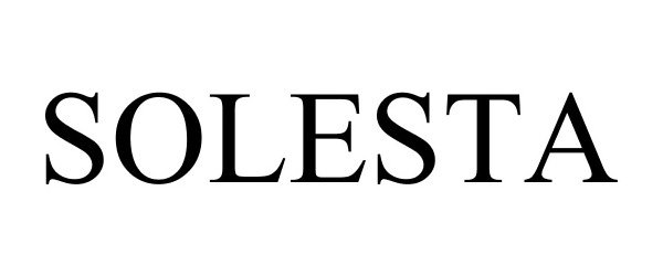 Trademark Logo SOLESTA