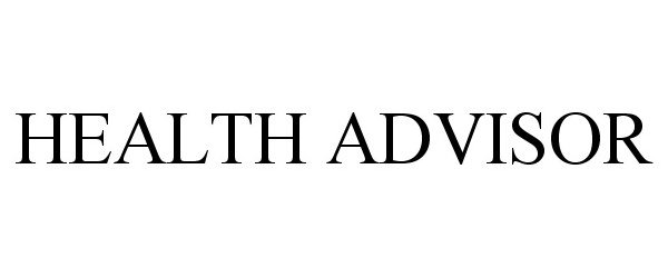  HEALTH ADVISOR