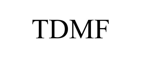 Trademark Logo TDMF