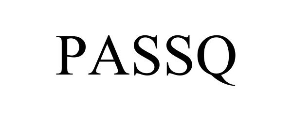 Trademark Logo PASSQ