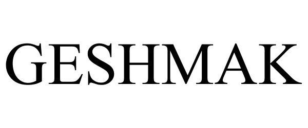 Trademark Logo GESHMAK
