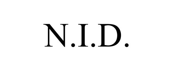 Trademark Logo N.I.D.