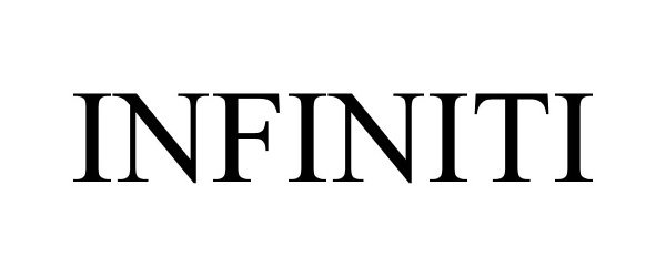 Trademark Logo INFINITI