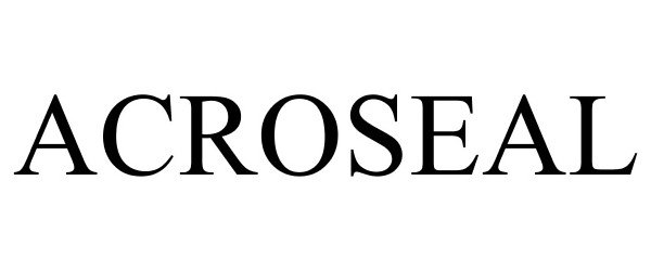 Trademark Logo ACROSEAL