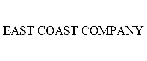 Trademark Logo EAST COAST COMPANY