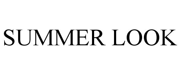 Trademark Logo SUMMER LOOK