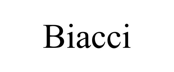Trademark Logo BIACCI