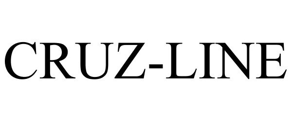 Trademark Logo CRUZ-LINE