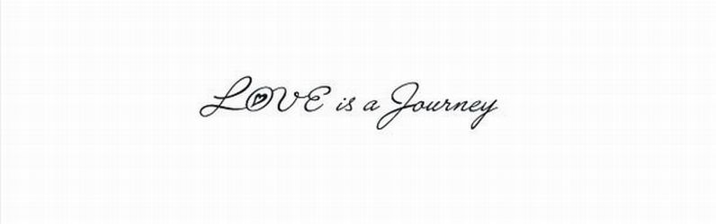 Trademark Logo LOVE IS A JOURNEY