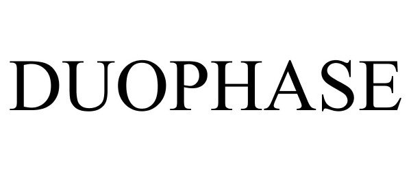 Trademark Logo DUOPHASE