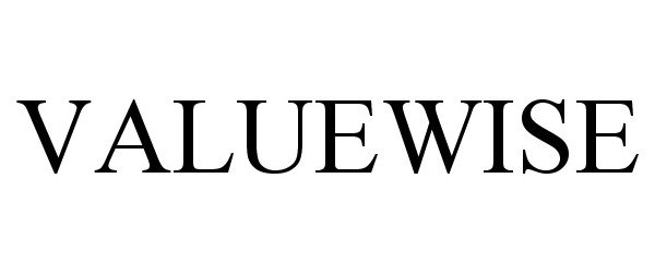 Trademark Logo VALUEWISE