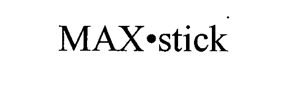 Trademark Logo MAXÂ·STICK