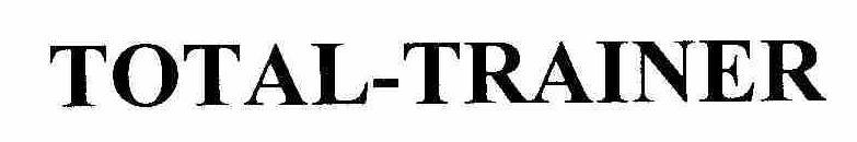 Trademark Logo TOTAL-TRAINER