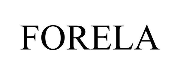 Trademark Logo FORELA