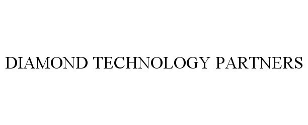Trademark Logo DIAMOND TECHNOLOGY PARTNERS