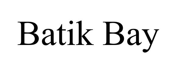 Trademark Logo BATIK BAY