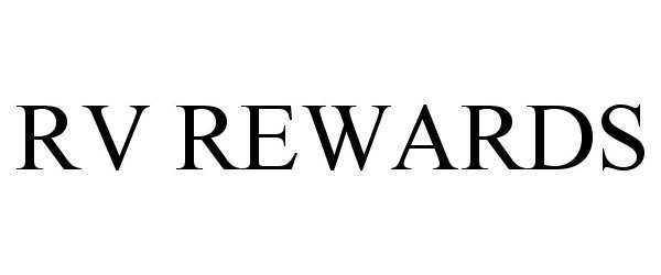 Trademark Logo RV REWARDS