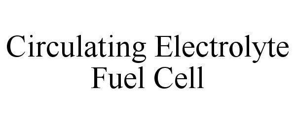  CIRCULATING ELECTROLYTE FUEL CELL