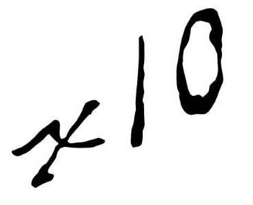 Trademark Logo X10