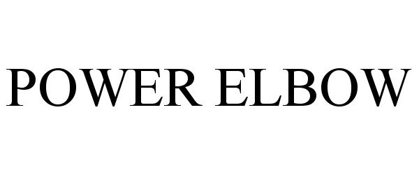 Trademark Logo POWER ELBOW