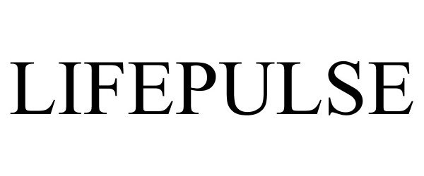 Trademark Logo LIFEPULSE