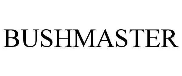 Trademark Logo BUSHMASTER