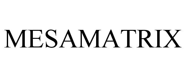 Trademark Logo MESAMATRIX