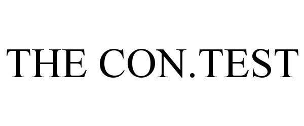 Trademark Logo THE CON.TEST