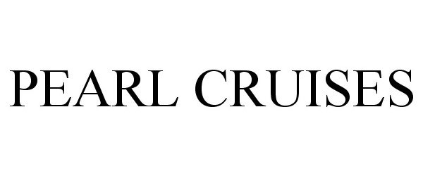 Trademark Logo PEARL CRUISES
