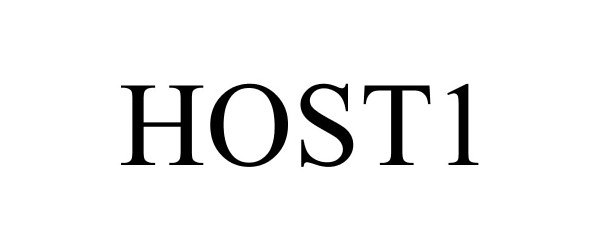 Trademark Logo HOST1