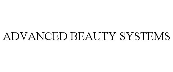  ADVANCED BEAUTY SYSTEMS