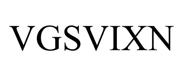 Trademark Logo VGSVIXN