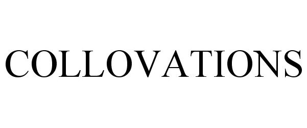 Trademark Logo COLLOVATIONS