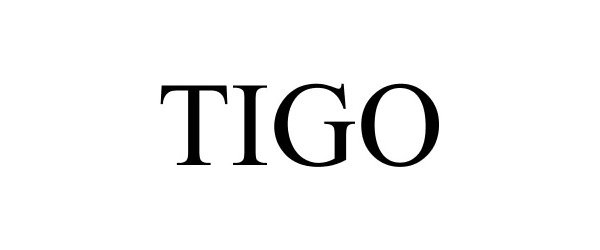 Trademark Logo TIGO