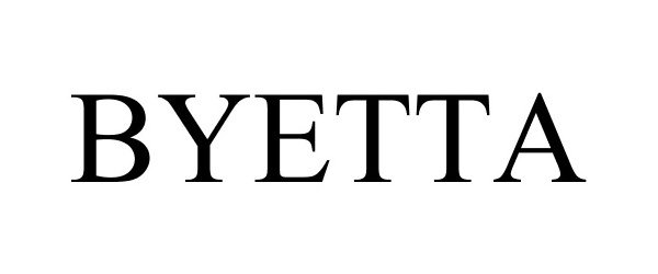 Trademark Logo BYETTA
