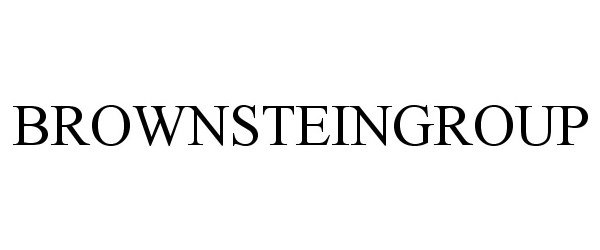 Trademark Logo BROWNSTEINGROUP