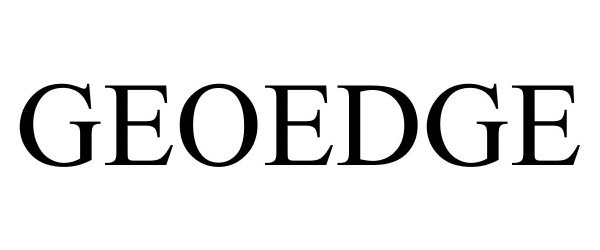 Trademark Logo GEOEDGE