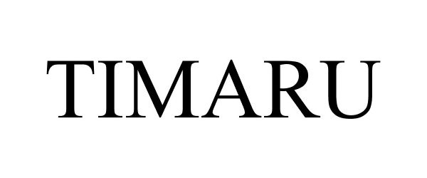 Trademark Logo TIMARU