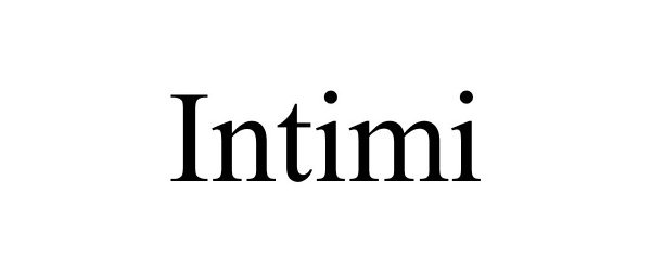 Trademark Logo INTIMI