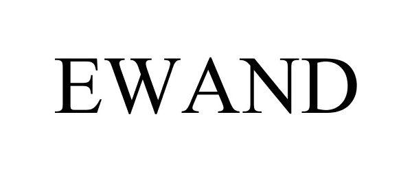 Trademark Logo EWAND