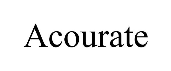  ACOURATE