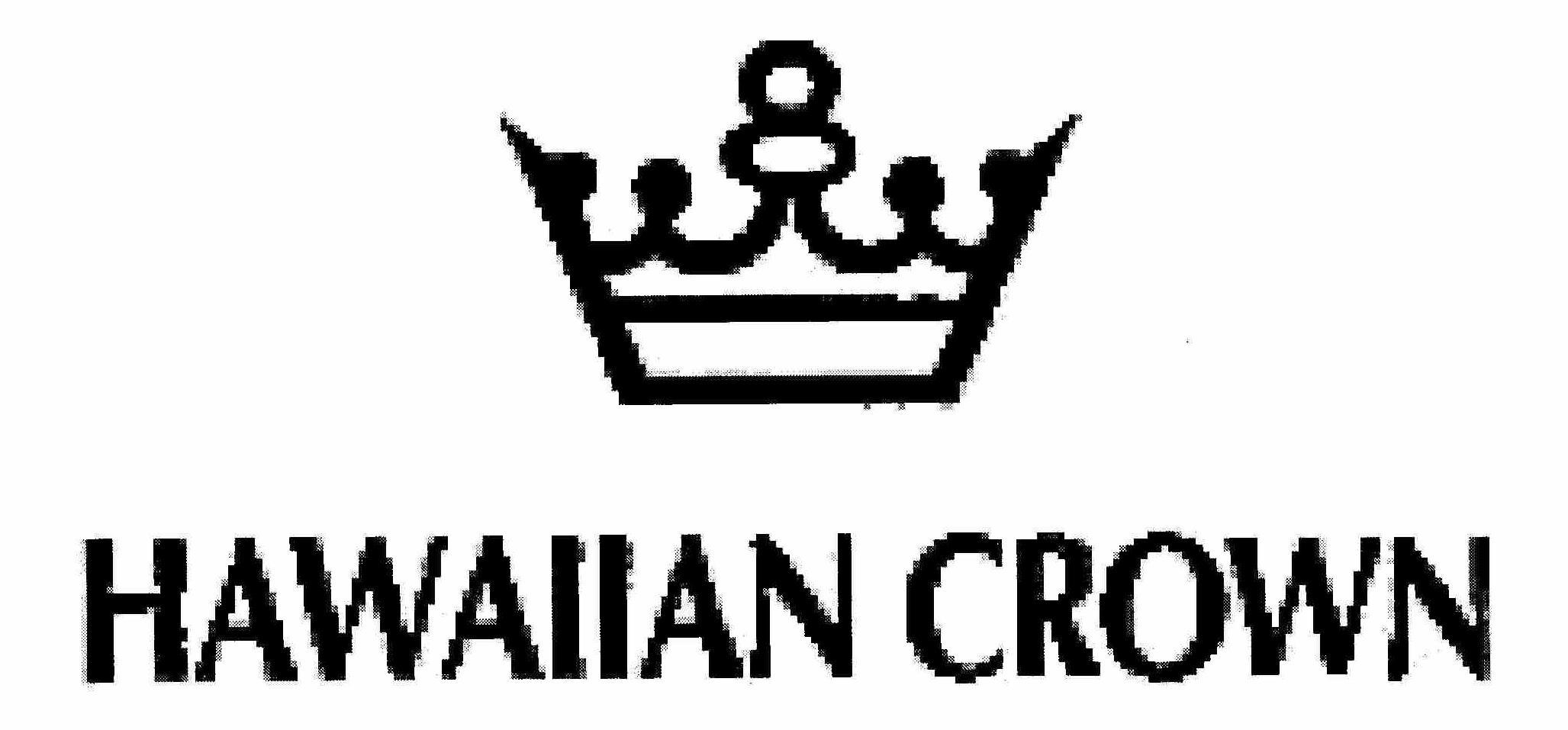 Trademark Logo HAWAIIAN CROWN