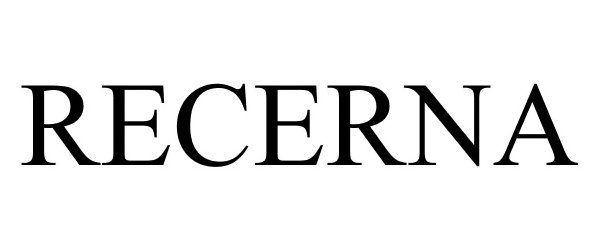 Trademark Logo RECERNA