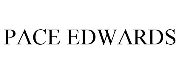  PACE EDWARDS