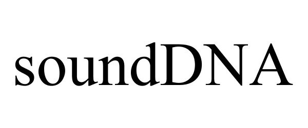 Trademark Logo SOUNDDNA