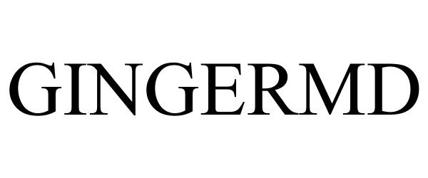 Trademark Logo GINGERMD