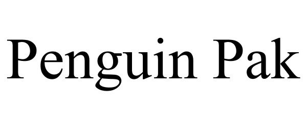 Trademark Logo PENGUIN PAK