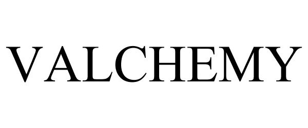 Trademark Logo VALCHEMY