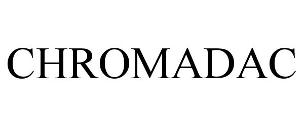 Trademark Logo CHROMADAC